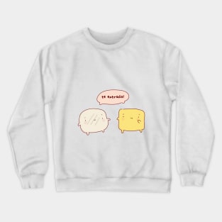 Te extraño como la arepa al queso! Crewneck Sweatshirt